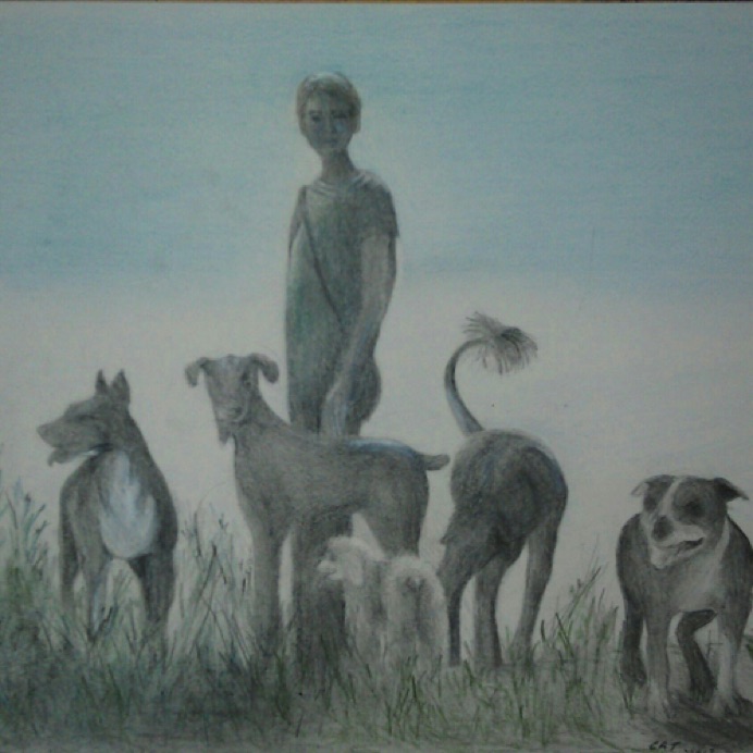 Dog Walker - Pencil Dog Walker - Pencil