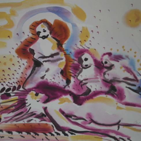 The Healers 15"by20"