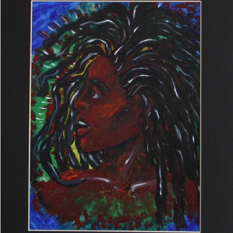 Locks 12" by 10" - Acrylic