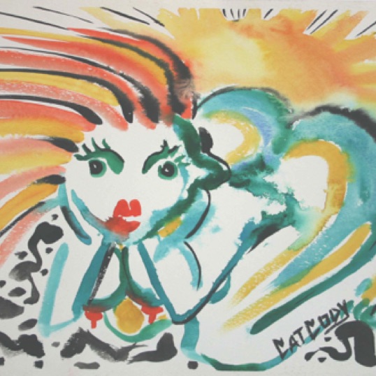 Sun Lady 12"by18"