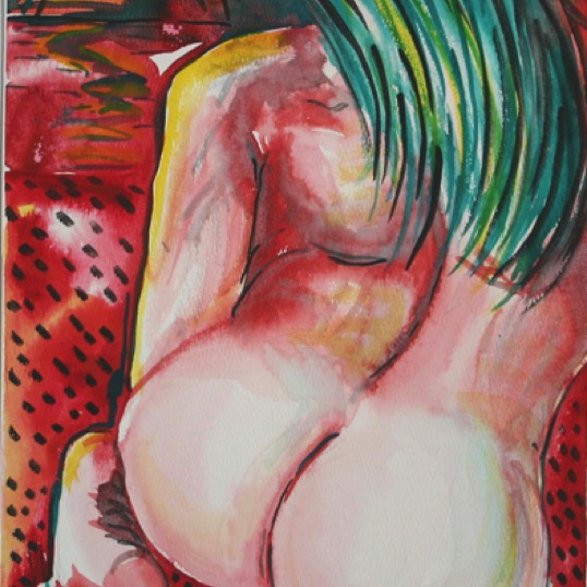 Contemplation 19.5" by 13.5"