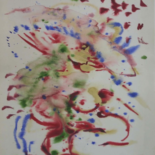 Abstract 18" by 24"