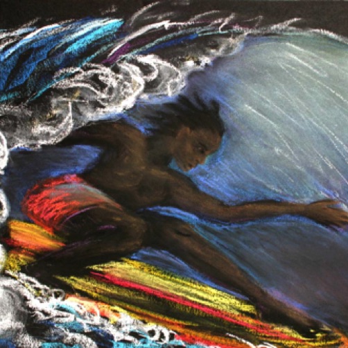 Out Of TheT ube 12" by 18" Pastels