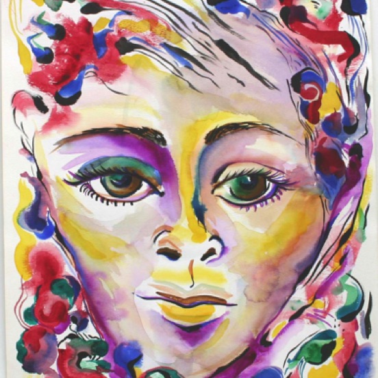 Irish Woman 24"by18"