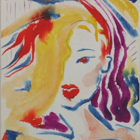 Blonde 24"by18"
