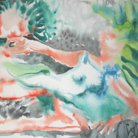 Romantic Moment 18"by24"