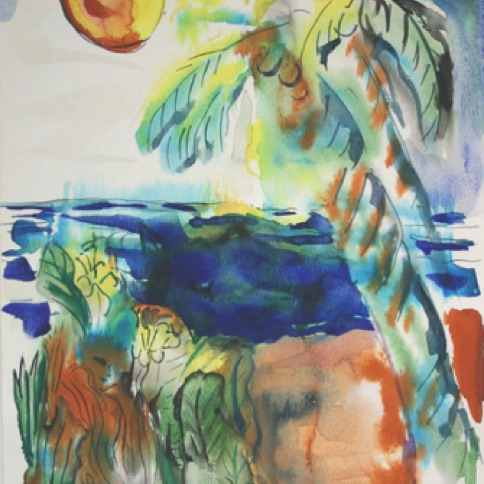 Spirit of the Island 18"by12"
