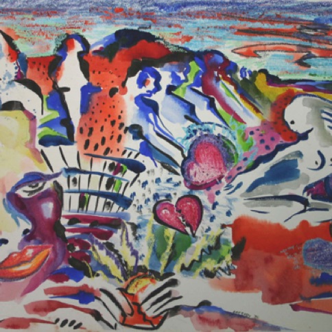 Healing The Heart 18"by24"