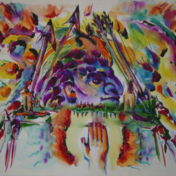 Dream Shrine 18"by24"
