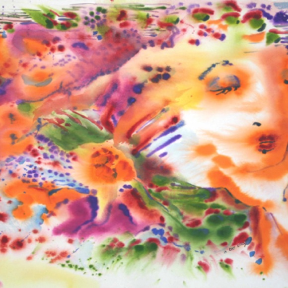 In Meditation 22"by30" In Meditation 22"by30"