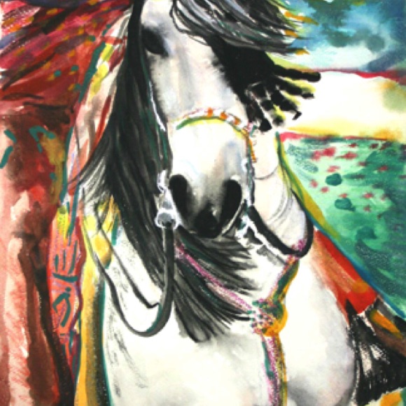 Cordero The Stallion 22"by15" Cordero The Stallion 22"by15"