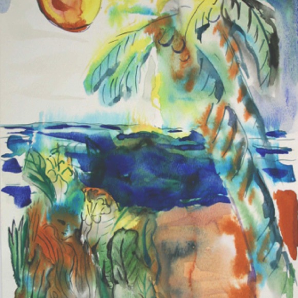Spirit of the Island 18"by12" Spirit of the Island 18"by12"