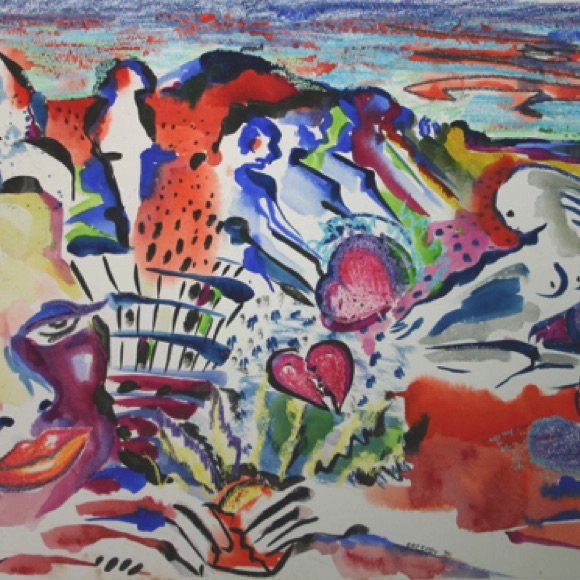 Healing The Heart 18"by24" Healing The Heart 18"by24"